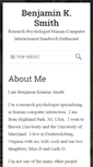 Mobile Screenshot of benjaminksmith.com