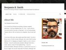 Tablet Screenshot of benjaminksmith.com